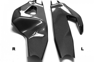  Swingenprotektor - Paar Aprilia RSV4/R 2021+ , Tuono V4 R 2021+ - CARBON TWILL GLOSSY