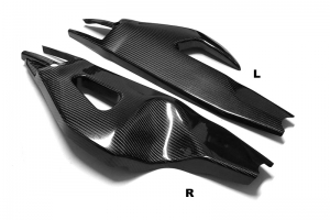  Swingenprotektor - Paar Aprilia RSV4/R 2021+ , Tuono V4 R 2021+ - CARBON TWILL GLOSSY