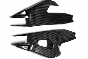  Swingenprotektor - Paar Aprilia RSV4/R 2021+ , Tuono V4 R 2021+ - CARBON TWILL GLOSSY