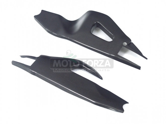  Swingenprotektor - Paar Aprilia RSV4/R 2021+ , Tuono V4 R 2021+ - CARBON PLAIN GLOSSY