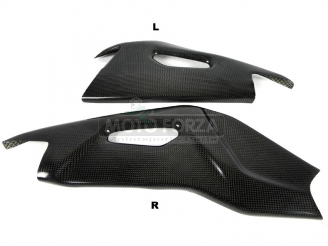 Aprilia RSV4/R RR RF 2009-2020 , Tuono V4 2011-2020 - CARBON Kryty zadní vidlice - pár 