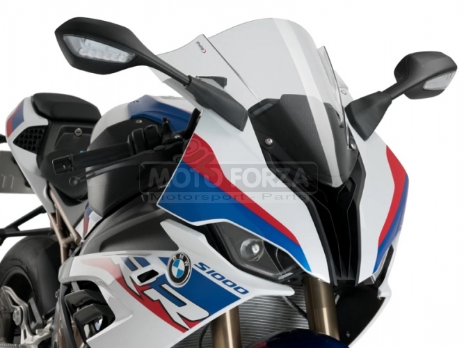 3571 - BMW S1000RR 2019-2025 - Plexi PUIG - racing Double Bubble