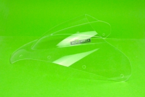 Plexiglass Racing Double bubble - fur Oberteil Motoforza - Vorschau Fertig Scheibe  - Klar