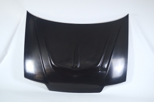 Racing Hood - rised o  Honda Civic CG4,,GRP - fibreglass, coloured GRP unpolished - for painting