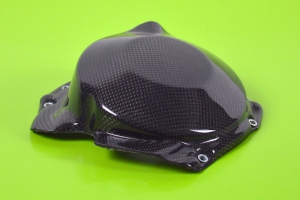 Kupplungsdeckel TECH RACE Kawasaki ZX10R 2011-2016 Carbon PLAIN GLOSSY