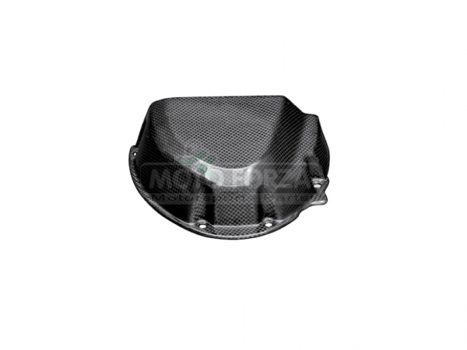 Sprocket Cover - vorne Triumph 1050 Speed Triple 2011-2015 - CARBON Plain - Glossy