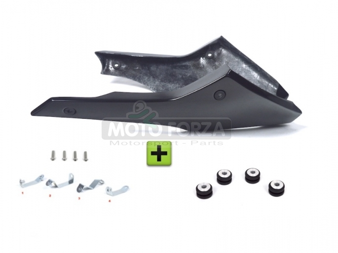 Klín pod motor  verze 2 SET, s gumama - Triumph 1050 Speed Triple 2011-2015