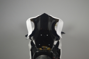 Yamaha YZF R6 2006-2016 - Podsedlový rám konverze na R6 17- + Sedlo Racing - SET - V2 černý podběh