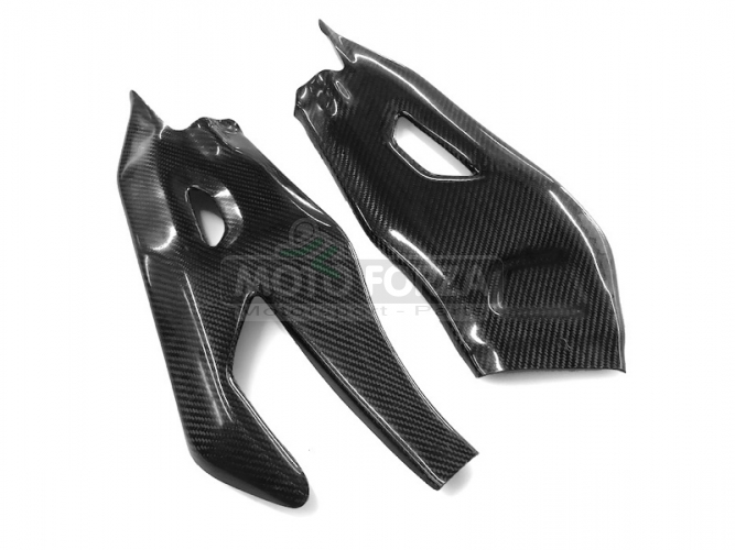 Yamaha YZF R1 2015-2019, 2020-2024 - Swingenprotektor - Paar - CARBON Twill Glossy